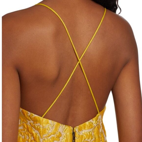 NWOT Alice + Olivia Tayla Structured Cloqué-Jacquard Lantern Mini Dress $450 - Picture 14 of 14